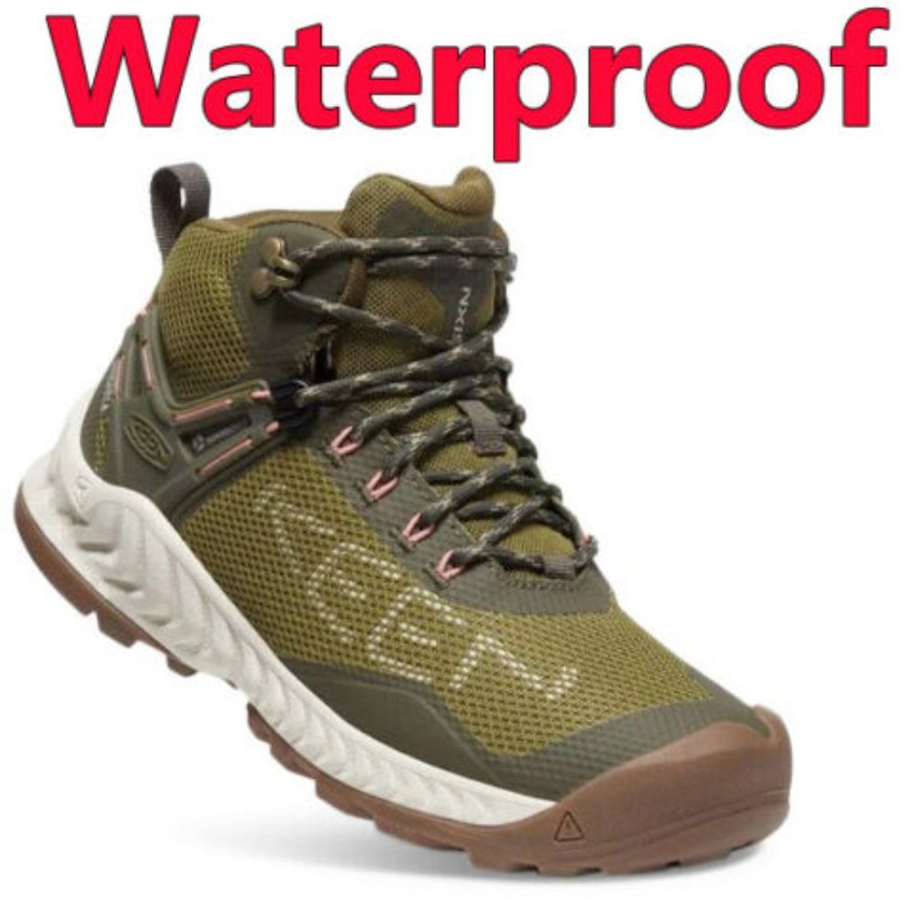 Brand New Keen Women's NXIS EVO Mid Hiking Boots-Waterproof,Lightweight,Durable